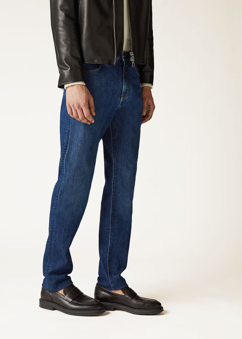 Slim Fit Five Pocket Jeans