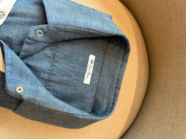 Thomas Snap Chambray Shirt