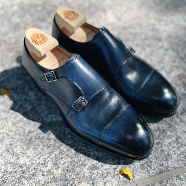 Double strap shoes hot sale