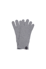 Baby Cashmere Adler Gloves - Flannel Grey Melange